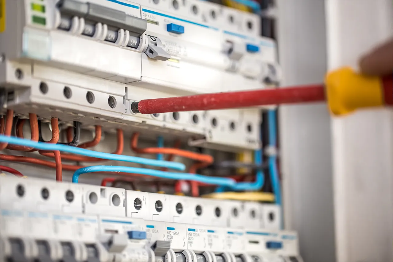 Electrician Upgrades Panel