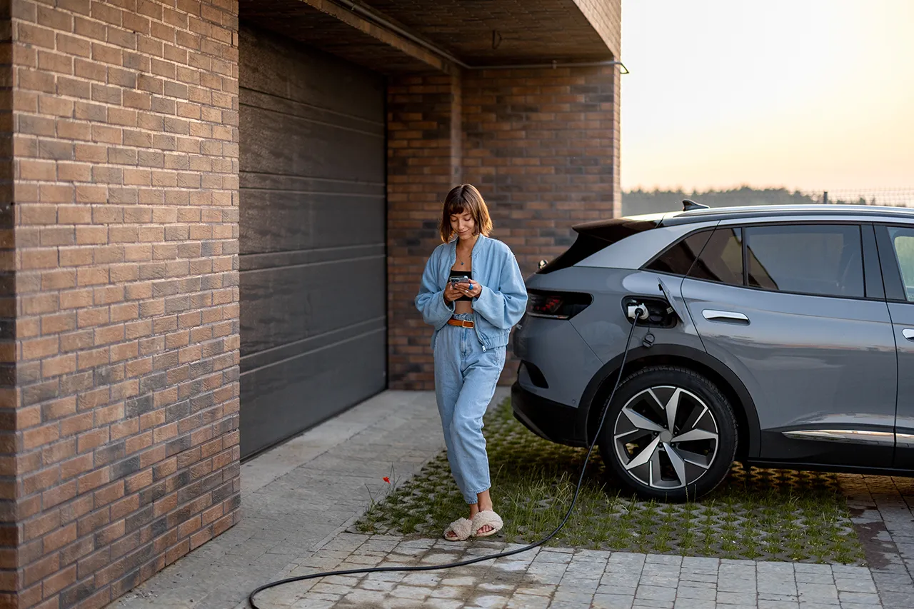 residential-ev-charger-car Residential EV Charging Car