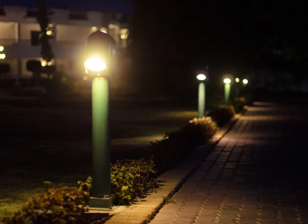 Security Lighting Installation in the Lehigh Valley - Pathway and Entry Lighting